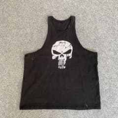 P460 スカルプリント タンクトップ XXL ブラック - メルカリ
