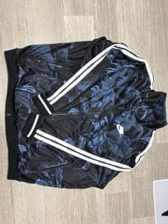 マチカフェさん専用ブラック/ブルー花柄 NIKE ナイキジャージ※お値下げ