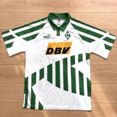希少/ドイツ製】90s ヴェルダー・ブレーメン PUMA ユニフォーム L17