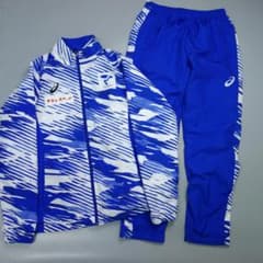 5143 アシックス 帝京大学 陸上部 ジャージ セットアップ メンズ M