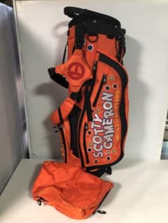 タイトリスト スコッティキャメロン キャディバッグ オレンジ - メルカリ