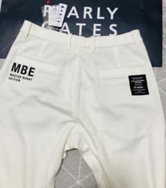 新品 パーリーゲイツ マスターバニー ソリストヒート ツイルパンツ(4)M