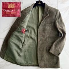 60s◇激レア Dunn&Co ハリス ツイード テーラードジャケット 胡桃