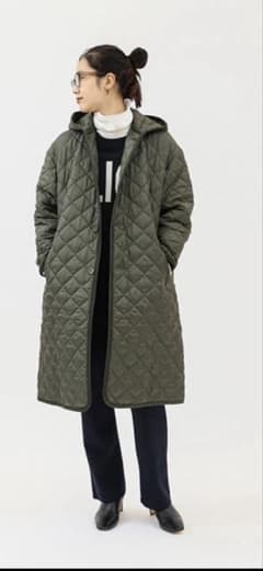 美品☆FRAMeWORK 【LAVENHAM】 別注 フードキルティングコート - メルカリ