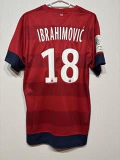 PSG 12-13 アウェイ イブラヒモビッチ 加入初年度背番号18【希少