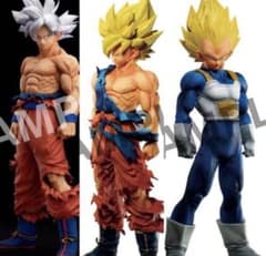 ドラゴンボールsmsp 3体セット 悟空 身勝手 ベジータ ゲンキダマツリ