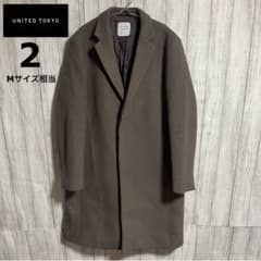 UNITED TOKYO 400551001 スーパー140sチェスターコート - メルカリ