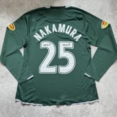 セルティック 07/08 #25 中村俊輔 長袖 オーセンティック ユニフォーム