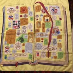 エルメスカレ90【図面と記号】レア色 一度使用後ロイヤルクリーニング