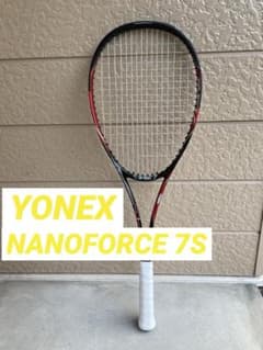 美品 YONEX NANOFORCE 7S 軟式テニスラケット 90SQ.IN - メルカリ