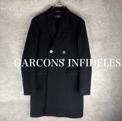 GARCONS INFIDELES ギャルソン カシミヤ混 チェスター コート - メルカリ