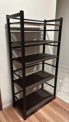 ニトリ ブックシェルフ ザック3 ダークブラウン - メルカリ