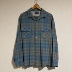 PENDLETON ボードシャツ 60S ペンドルトン オンブレ シャドー L - メルカリ