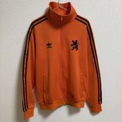 極美品】初期型 adidas オランダ オレンジ ジャージ ライオンロゴ