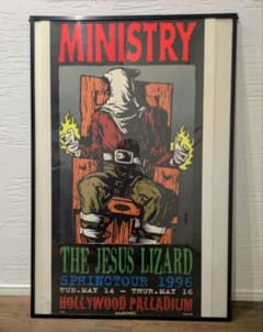 最終値下！TAZ/シルクスクリーンポスター/Ministry 状態考慮品 - メルカリ