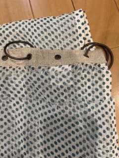 en fil d'Indienne カーテン2セットと水玉カーテンセット - メルカリ