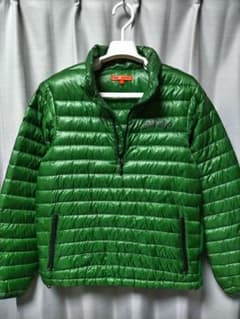 ビームスゴルフ ハーフジップ ダウンジャケット グリーン - メルカリ