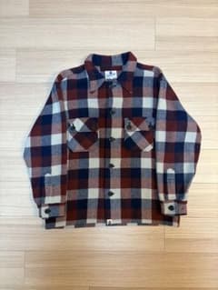アベイシングエイプ 90年代 ブロックチェックネルシャツ XL - メルカリ