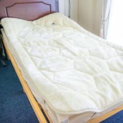 サイモス60 アスファ加工 ゆにわマート 天空 織温 敷きパッド シングル