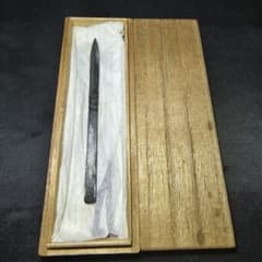 馬針 鉄地 江戸骨董 長さ10cm 本物 珍品 武具刀装具 旧家蔵出蒐集家
