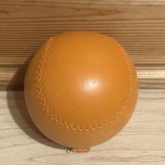 匿名配送】エルメス 野球ボール レザー （オレンジ） - メルカリ