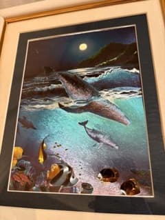 希少！！ラッセン 絵 画 立体 複製画 - メルカリ