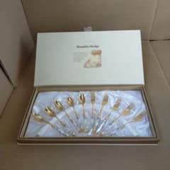 未使用 ブランブリーヘッヂ 陶器ハンドル カトラリー 10本セット 専用