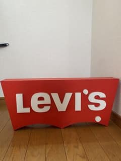 LevI's リーバイス 販促用看板 非売品 ディスプレイ - メルカリ