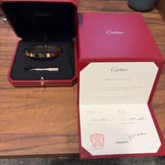 Nana様専用 カルティエ ラブブレス 19 2025年購入 - メルカリ
