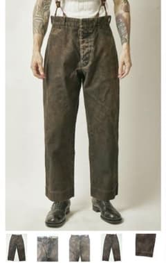 ベラフォンテ 泥染め トラウザー - メルカリ