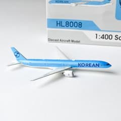 ☆猫好きマー君様☆大韓航空 B777-300ER 新塗装 ギア着脱可 1/400