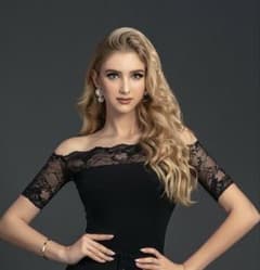 TID オフショルダー トップス 社交ダンス 黒 Mサイズ - メルカリ