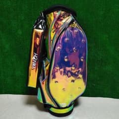 新品 タグ付き HONMA ホログラフィック キャディバッグ フード無し