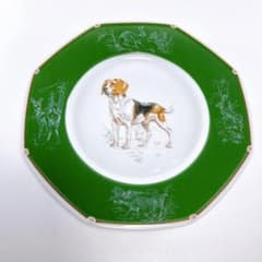 エルメス Herms 八角 プレート ビーグル 25cm |3752| - メルカリ