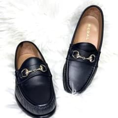 ✨美品✨【リーガル】ビットローファー 本革 黒 W83D 金具 24 - メルカリ