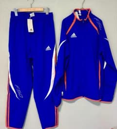 L 新品 アディダス サッカー ウーブン 上下 ピステ ジャケット パンツ