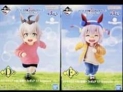 一番くじ ウマ娘 シンデレラグレイ D賞 E賞 幼い記憶 フィギュア 2点