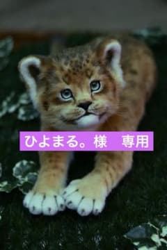 最終価格】海外作家様作 アートドール ライオンの子供 - メルカリ