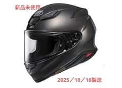 新品 shoei z-8 アンスラサイトメタリック パーソナルフィッティング券