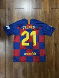 FCバルセロナ フランキー・デヨング Frenkie 21番 リーガ - メルカリ