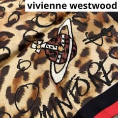 新品未使用 レア ヴィヴィアン vivienne rock ハンカチ ヒョウ柄
