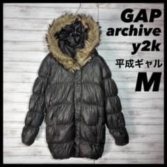 GAP archive ファー ダウン ジャケット y2k 平成ギャル ギャップ