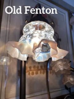 OLD FENTON デイジー&ファーン オパールセント ガラスシェード - メルカリ