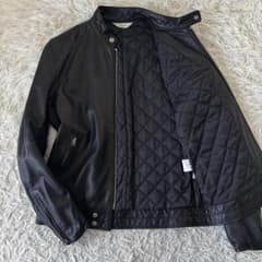 SHIPS✨ラムレザーシングルライダース THERMOLITE 近年モデル S - メルカリ