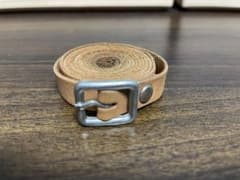 t*u様 マルジェラ本人期 ベージュレザー ブレスレット バックル付き