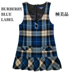 極美品✨バーバリーブルーレーベル ミニワンピース ホース刺繍
