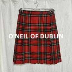 O'NEIL OF DUBLIN タータンチェック ロイヤルスチュアート レッド