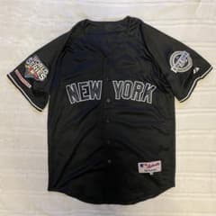 ニューヨーク ヤンキース 2009 MLB ブラック25番 Majestic - メルカリ