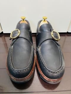 ラッセルモカシン モンクストラップ 25 モカシン アメリカ 25 - メルカリ