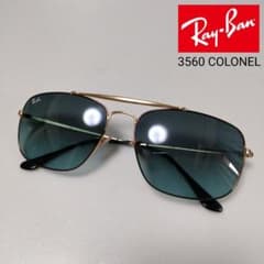 レイバン サングラス RB3560 THE COLONEL グラデーション 美品 - メルカリ
